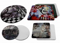 Mouse Pad y Porta-Vasos